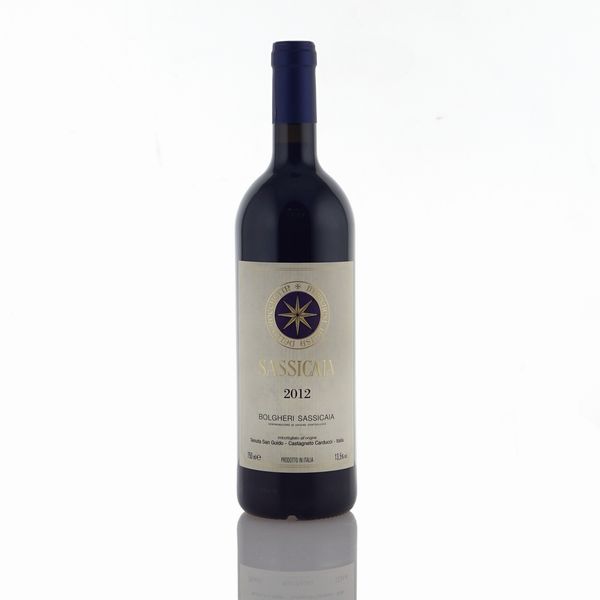 Tenuta San Guido, Sassicaia 2012  - Asta Vini e Distillati Web Only - Associazione Nazionale - Case d'Asta italiane