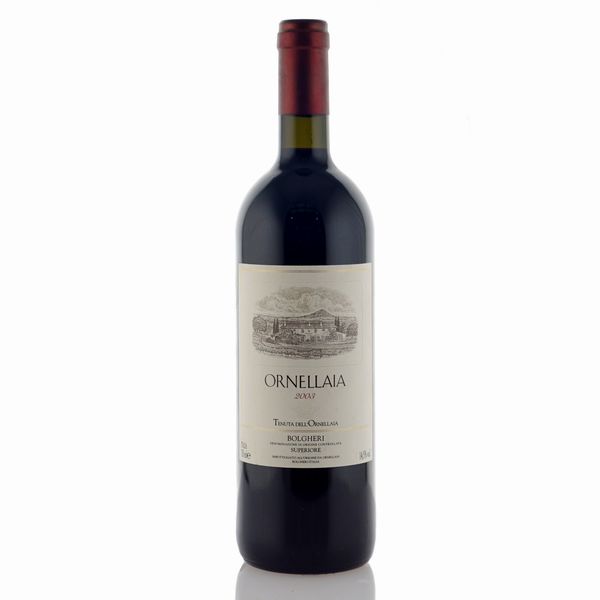 Ornellaia 2003  - Asta Vini e Distillati Web Only - Associazione Nazionale - Case d'Asta italiane