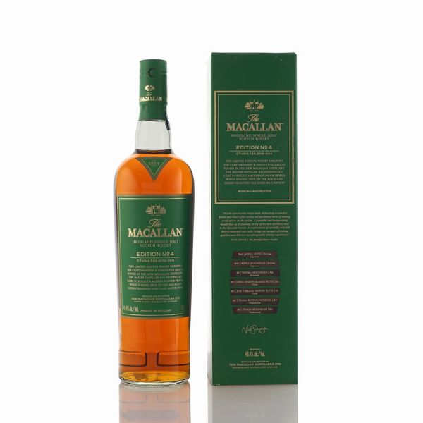 The Macallan Edition n. 4  - Asta Vini e Distillati Web Only - Associazione Nazionale - Case d'Asta italiane