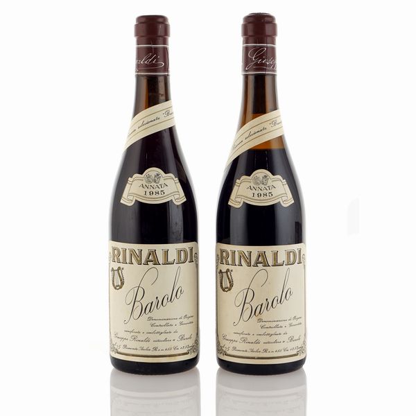 Giuseppe Rinaldi, Barolo Riserva Selezionata Brunata 1985  - Asta Vini e Distillati Web Only - Associazione Nazionale - Case d'Asta italiane