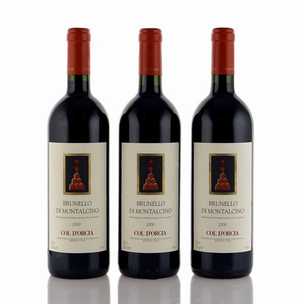 Col d'Orcia, Brunello di Montalcino 2000  - Asta Vini e Distillati Web Only - Associazione Nazionale - Case d'Asta italiane