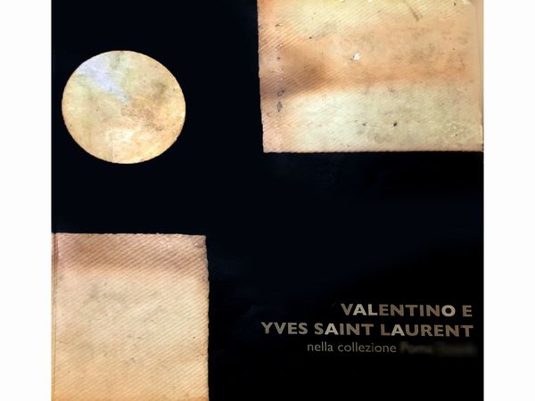 Bolero da sera in velluto e volpe nera, Valentino Boutique Roma  - Asta Fashion Vintage e Bijoux / Un guardaroba maschile - Associazione Nazionale - Case d'Asta italiane