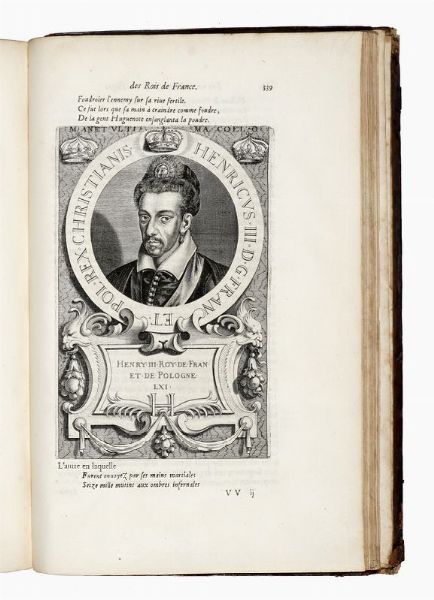 JACOB (DE) BIE : Les vrais portraits des rois de France...  - Asta Libri, autografi e manoscritti - Associazione Nazionale - Case d'Asta italiane