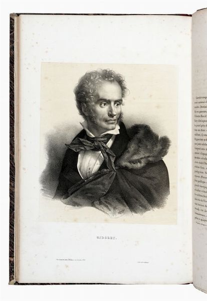 JOSEPH BERNARD CHABERT : Galerie des peintres ou Collection des portraits, biographies et dessins des peintres les plus celebres de toutes les coles  - Asta Libri, autografi e manoscritti - Associazione Nazionale - Case d'Asta italiane