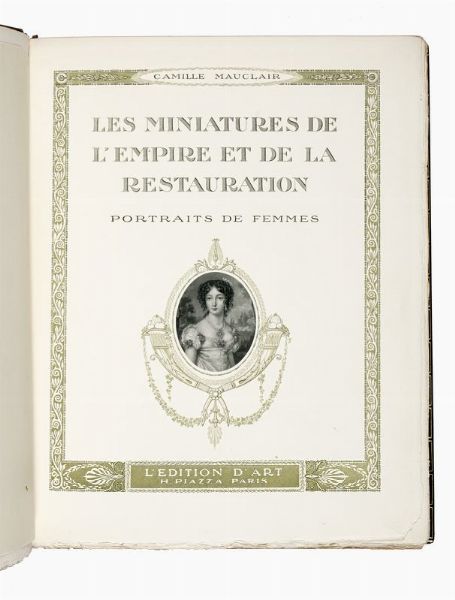 JOSEPH BERNARD CHABERT : Galerie des peintres ou Collection des portraits, biographies et dessins des peintres les plus celebres de toutes les coles  - Asta Libri, autografi e manoscritti - Associazione Nazionale - Case d'Asta italiane