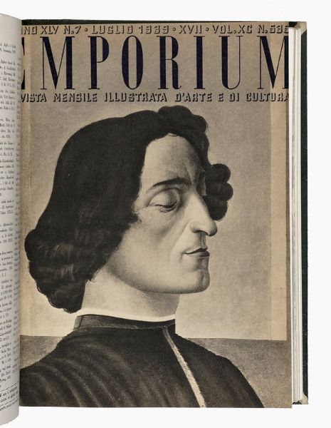 Emporium. Rivista mensile illustrata.  - Asta Libri, autografi e manoscritti - Associazione Nazionale - Case d'Asta italiane