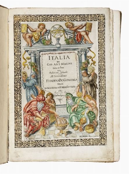 Giovanni Antonio Magini : Italia.  - Asta Libri, autografi e manoscritti - Associazione Nazionale - Case d'Asta italiane