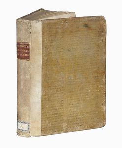 ARISTOTELES : De rhetorica, et poetica libri, cum Averrois Cordubensis in eosdem paraphrasibus [...] Libri moralem totam philosophiam complectentes...  - Asta Libri, autografi e manoscritti - Associazione Nazionale - Case d'Asta italiane