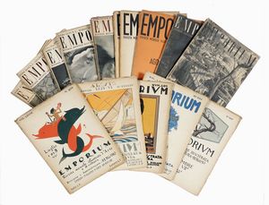 Emporium. Rivista mensile illustrata.  - Asta Libri, autografi e manoscritti - Associazione Nazionale - Case d'Asta italiane