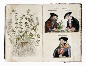 LEONHART FUCHS : De historia stirpium commentarii insignes, maximis impensis et vigiliis elaborati...  - Asta Libri, autografi e manoscritti - Associazione Nazionale - Case d'Asta italiane