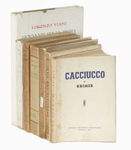 Lorenzo Viani : Il Bava. Simbolo di deterioramento della fama di un capitano di gran cabotaggio...  - Asta Libri, autografi e manoscritti - Associazione Nazionale - Case d'Asta italiane