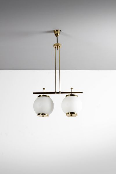 CACCIA DOMINIONI LUIGI (n. 1913) : nello stile di. Lampada a sospensione  - Asta Asta 357 | DESIGN E ARTI DECORATIVE DEL NOVECENTO Online - Associazione Nazionale - Case d'Asta italiane