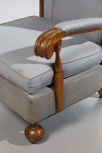 MANIFATTURA FRANCESE : Coppia di poltrone  - Asta Asta 357 | DESIGN E ARTI DECORATIVE DEL NOVECENTO Online - Associazione Nazionale - Case d'Asta italiane