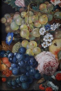 ,Jan Frans van Dael : Natura morta con fiori e frutti  - Asta Dimore Italiane - Associazione Nazionale - Case d'Asta italiane