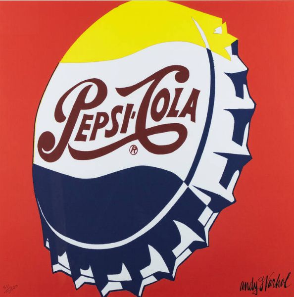 ANDY WARHOL Pittsburgh (USA) 1927 - 1987 New York (USA) : Pepsi - Cola  - Asta Asta 201 Grafica - Associazione Nazionale - Case d'Asta italiane