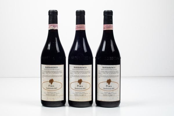 Produttori del Barbaresco, Barbaresco Riserva Pora  - Asta Vini e Distillati da collezione e da investimento - Associazione Nazionale - Case d'Asta italiane