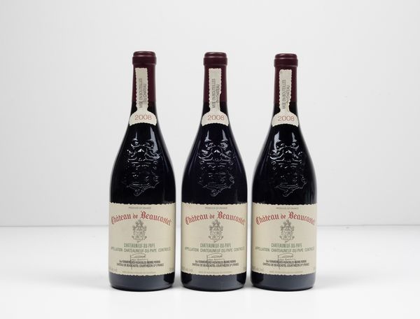 Chateau de Beaucastel, Chateauneuf-du-Pape  - Asta Vini e Distillati da collezione e da investimento - Associazione Nazionale - Case d'Asta italiane