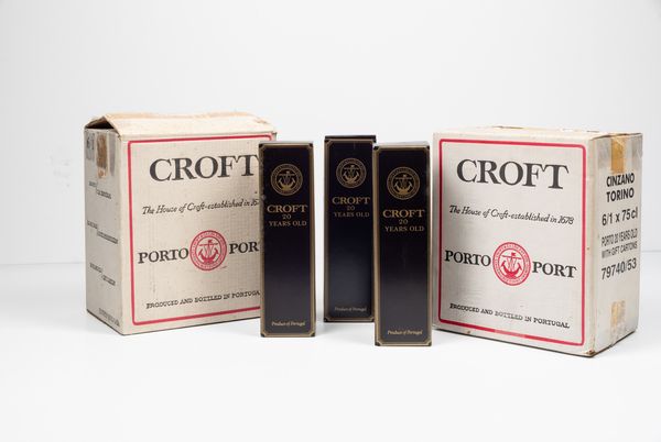 Crofts, Finest Port Tawny 20 years old  - Asta Vini e Distillati da collezione e da investimento - Associazione Nazionale - Case d'Asta italiane