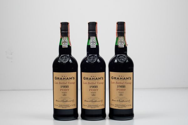 Graham's, Porto Late Bottled Vintage  - Asta Vini e Distillati da collezione e da investimento - Associazione Nazionale - Case d'Asta italiane