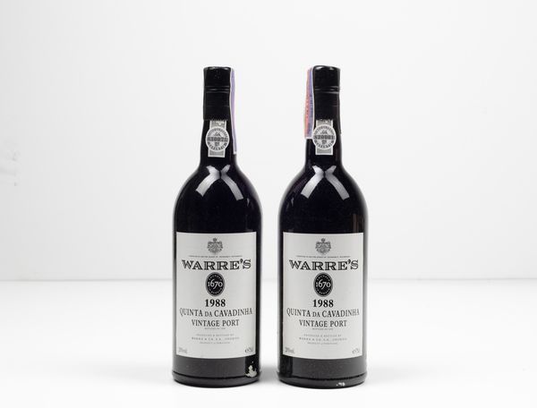 Warres, Vintage Port Quinta da Cavadihna  - Asta Vini e Distillati da collezione e da investimento - Associazione Nazionale - Case d'Asta italiane