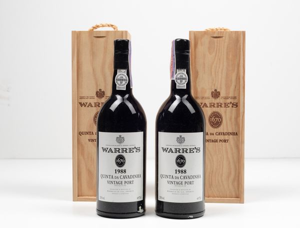 Warres, Vintage Port Quinta da Cavadihna  - Asta Vini e Distillati da collezione e da investimento - Associazione Nazionale - Case d'Asta italiane