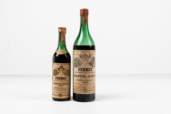 Martini e Rossi, Fernet  - Asta Vini e Distillati da collezione e da investimento - Associazione Nazionale - Case d'Asta italiane