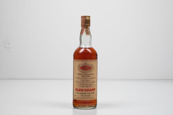 Glen Grant, Gordon & Macphail Finest Highland Malt Whisky  - Asta Vini e Distillati da collezione e da investimento - Associazione Nazionale - Case d'Asta italiane