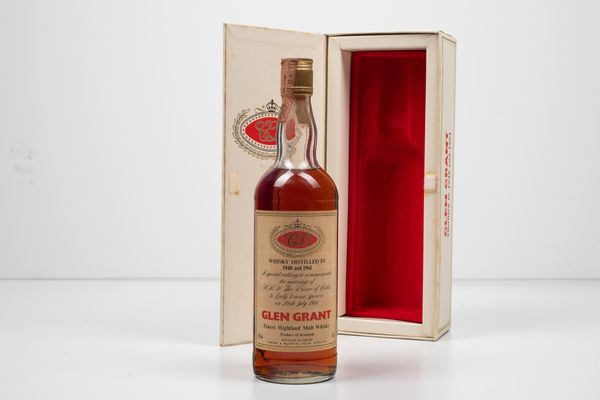 Glen Grant, Gordon & Macphail Finest Highland Malt Whisky  - Asta Vini e Distillati da collezione e da investimento - Associazione Nazionale - Case d'Asta italiane