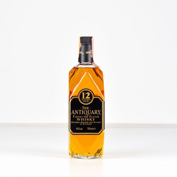 J&W Hardie, The Antiquary Finest Old Whisky 12 years old  - Asta Vini e Distillati da collezione e da investimento - Associazione Nazionale - Case d'Asta italiane