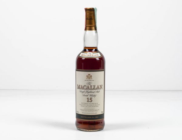 The Macallan, Single Highland Malt Scotch Whisky 15 years old  - Asta Vini e Distillati da collezione e da investimento - Associazione Nazionale - Case d'Asta italiane