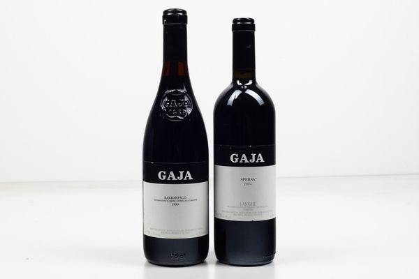 Gaja, Barolo Sperss<BR>Gaja, Barbaresco  - Asta Vini e Distillati da collezione e da investimento - Associazione Nazionale - Case d'Asta italiane