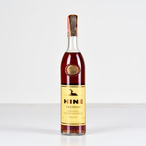 Hine, Grande Champagne Cognac Tres Vieille Triomphe  - Asta Vini e Distillati da collezione e da investimento - Associazione Nazionale - Case d'Asta italiane