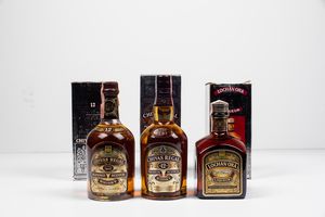 Chivas Brothers, Chivas Regal Blended Scotch Whisky 12 years old<BR>Chivas Brothers, Chivas Regal Premium Scotch Whisky 12 years old<BR>Chivas Brothers, Lochan Ora Liqueur  - Asta Vini e Distillati da collezione e da investimento - Associazione Nazionale - Case d'Asta italiane