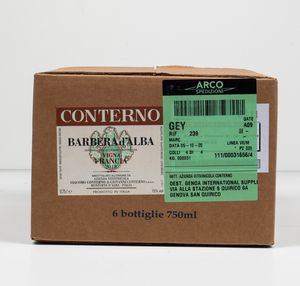 Giacomo Conterno, Barbera d'Alba Francia  - Asta Vini e Distillati da collezione e da investimento - Associazione Nazionale - Case d'Asta italiane