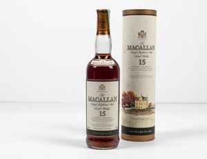 The Macallan, Single Highland Malt Scotch Whisky 15 years old  - Asta Vini e Distillati da collezione e da investimento - Associazione Nazionale - Case d'Asta italiane