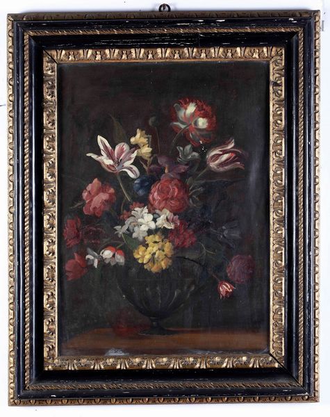 Artista del XIX secolo Vaso di fiori  - Asta Antiquariato Aprile | Cambi Time - Associazione Nazionale - Case d'Asta italiane