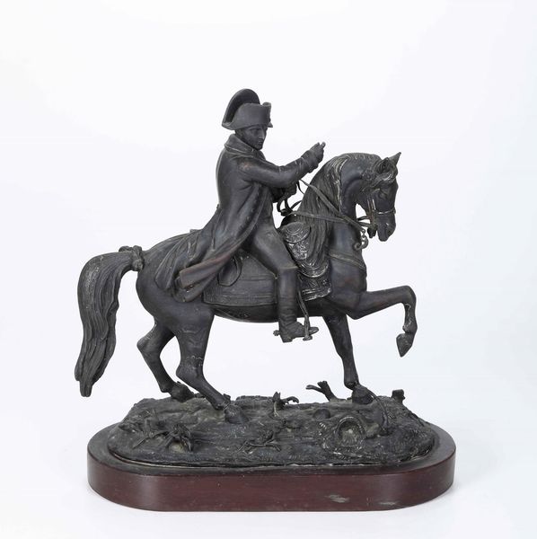 Napoleone a cavallo in bronzo. XIX-XX secolo  - Asta Antiquariato Aprile | Cambi Time - Associazione Nazionale - Case d'Asta italiane