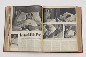 Lotto composto da riviste Epoca degli anni 50 - 60 rilegate in 25 volumi  - Asta Antiquariato Aprile | Cambi Time - Associazione Nazionale - Case d'Asta italiane