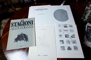 Lotto di litografie, XX secolo  - Asta Antiquariato Aprile | Cambi Time - Associazione Nazionale - Case d'Asta italiane