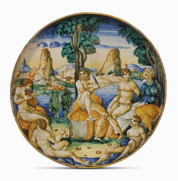 ALZATA, PESARO, 1549  - Asta Ceramica. Maioliche e porcellane dal XVI al XIX secolo | A Tempo  - Associazione Nazionale - Case d'Asta italiane