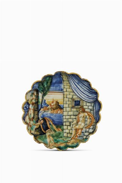 CRESPINA, CASTELDURANTE, BOTTEGA PICCHI, 1550-1560 CIRCA  - Asta Ceramica. Maioliche e porcellane dal XVI al XIX secolo | A Tempo  - Associazione Nazionale - Case d'Asta italiane