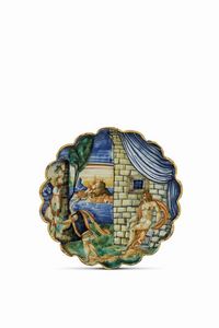 CRESPINA, CASTELDURANTE, BOTTEGA PICCHI, 1550-1560 CIRCA  - Asta Ceramica. Maioliche e porcellane dal XVI al XIX secolo | A Tempo  - Associazione Nazionale - Case d'Asta italiane