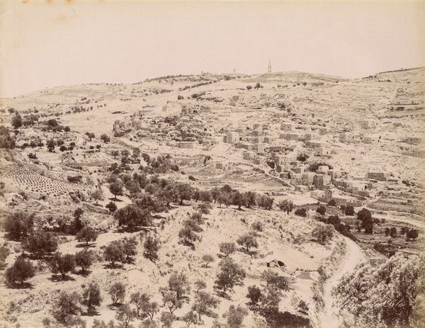 ,George & Constantine Zangaki : Jerusalem, Village de Siloe  - Asta Fotografia dell'800: album di viaggio - Associazione Nazionale - Case d'Asta italiane