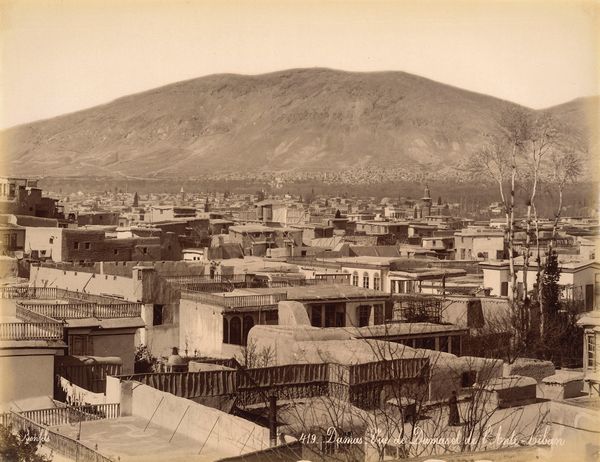 ,Félix Bonfils : Damas, Vue gnrale de la fortesse ; Damas, Vue de damas er de l'Anti - Liban  - Asta Fotografia dell'800: album di viaggio - Associazione Nazionale - Case d'Asta italiane