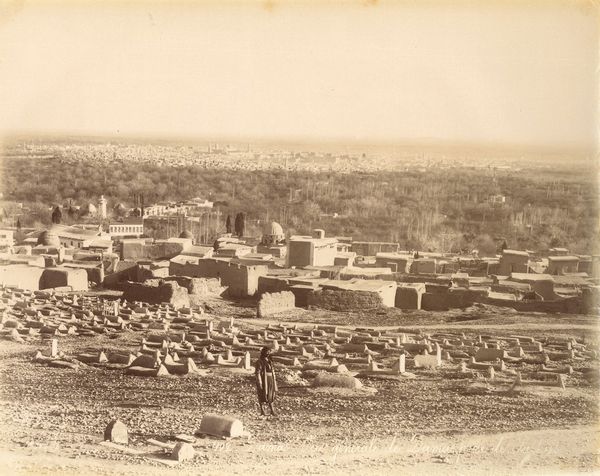 ,Félix Bonfils : Damas, Vue gnerale de Damas prise de Lalhieh  - Asta Fotografia dell'800: album di viaggio - Associazione Nazionale - Case d'Asta italiane