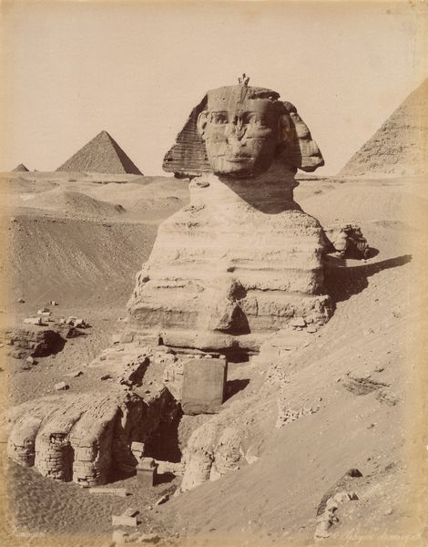 ,George & Constantine Zangaki : Sphynx  - Asta Fotografia dell'800: album di viaggio - Associazione Nazionale - Case d'Asta italiane