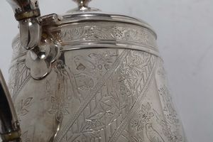 Teiera in argento, Londra 1890  - Asta Antiquariato - Associazione Nazionale - Case d'Asta italiane