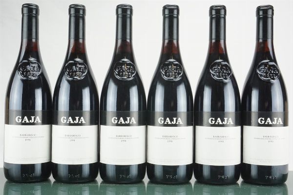 Barbaresco Gaja 1998  - Asta L'Essenziale - Vini Italiani e Francesi da Cantine Selezionate - Associazione Nazionale - Case d'Asta italiane