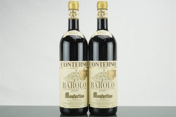 Barolo Monfortino Riserva Giacomo Conterno 1993  - Asta L'Essenziale - Vini Italiani e Francesi da Cantine Selezionate - Associazione Nazionale - Case d'Asta italiane