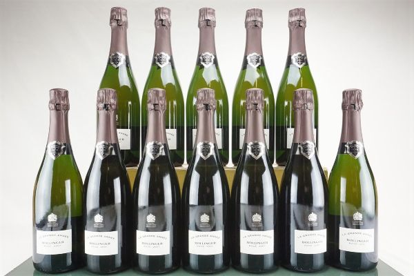 Bollinger La Grande Année Rosé 2007  - Asta L'Essenziale - Vini Italiani e Francesi da Cantine Selezionate - Associazione Nazionale - Case d'Asta italiane